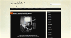 Desktop Screenshot of imaginetattooing.com